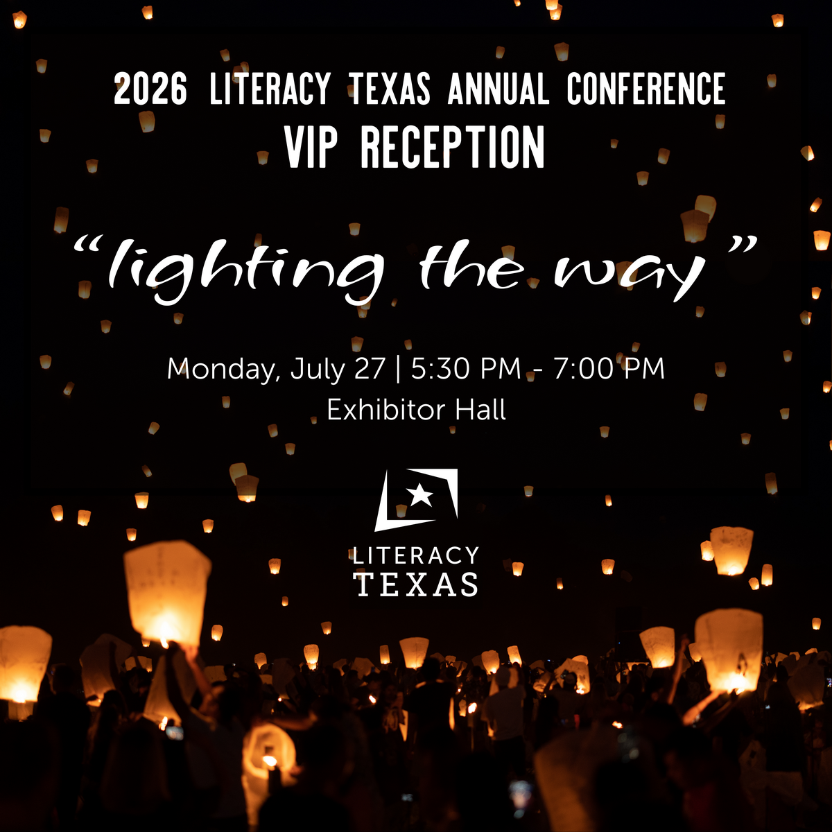 2026 Conference VIP Reception - Lighting the Way