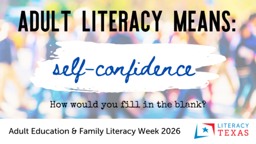 AEFL Week 2026 adults self-confidence