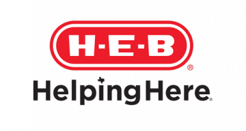HEB Helping Here Logo