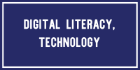 professional development topic - digital literacy, technology