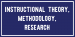 professional development topic - instructional theory, methodology, research